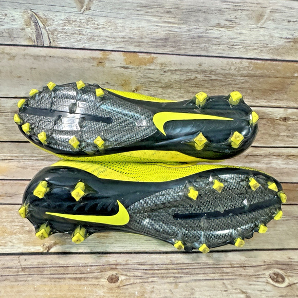 Nike Vapor Untouchable Pro 3 Mens Yellow & Black Football Cleats Size 13 main image 4